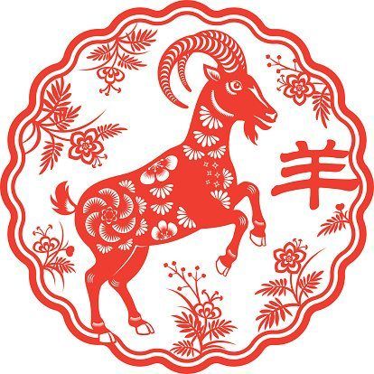 Yule Goat, Chinese Dragon Art, Sheep Illustration, Dragon Chino, Sacred Geometric, Sweet N Sour Chicken, Chinese Astrology, Chinese Year, Chinese Zodiac Signs