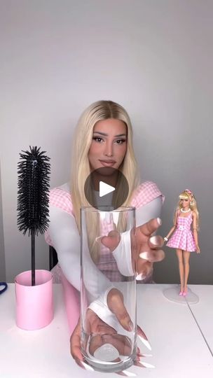 Barbie ideas diy    #barbiemakeup  #dollartree #diy #barbieparty | Lou Flores Crafts | Aqua · Barbie Girl Diy Barbie Props, Barbie Decorations Diy, Dollar Tree Barbie Diy, Barbie Centerpieces Ideas Diy, Barbie Centerpieces Ideas Birthdays, Barbie Crafts Diy, Barbie Centerpieces Ideas, Barbie Centerpieces, Aqua Barbie Girl