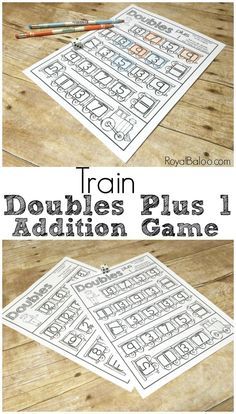 Doubles Plus 1, Doubles Plus One, Montessori Math Activities, Homeschool Adventures, Homeschooling Activities, Homeschool Math Curriculum, Fact Practice, Activities Elementary, Math Tubs