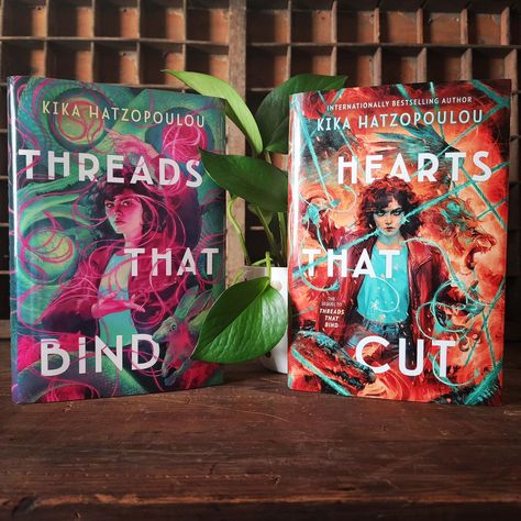 🧵 THREADS THAT BIND DUOLOGY 🧵 Thank you to @penguinteen for the free books!! #PenguinTeenPartner 🧵 THREADS THAT BIND & HEARTS THAT CUT by Kika Hatzopoulou This YA fantasy/mystery duology is such a gem! If you love magical worlds, strong female protagonists, sisterly bonds, and Greek mythology, you will dig this series!! Also, just look at these beautiful covers!! 😍 🧵 THREADS THAT BIND: Descendants of the Fates are always born in threes: one to weave, one to draw, and one to cut the threa... Strong Female Protagonist, Fantasy Mystery, The Fates, The Descendants, Ya Fantasy, Strong Female, Beautiful Cover, Book List, Descendants