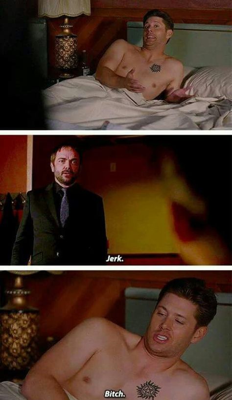 Dean and Crowley Nick Names For Boys, Demon Dean, Supernatural Tv Show, Winchester Boys, Wayward Son, Supernatural Fans, Odaiba, Supernatural Fandom, Destiel