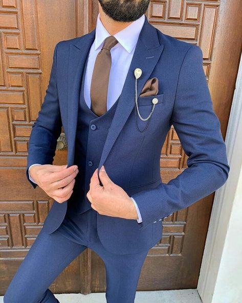 Kot Pent Men, Coat Pant For Men, Men Wedding Suit, Suit For Men Wedding, Suit Prom, Suit For Wedding, Groom Suits, Suits Style, Mens Casual Suits