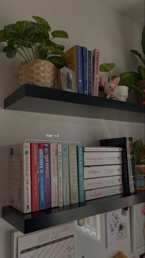 Room Bookshelf Ideas, Aesthetic Bookshelves, Bookworm Aesthetic, Aesthetic Bookshelf, Bookshelf Aesthetic, Room Organization Bedroom, Bookshelf Inspiration, Room Bookshelf, Bedroom Book