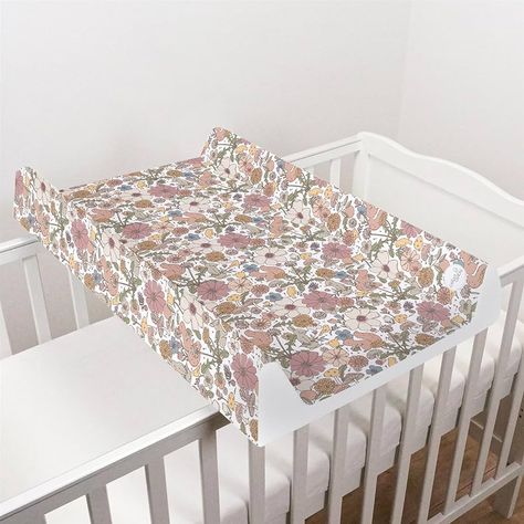 Baby Hard Base Changing Mat/Top Changer 70x50 cm fits 120x60 cm Cot Unisex Wedge Anti Roll Nappy Newborn Baby Waterproof Changing Mat with Raised Edges (Garden) : Amazon.co.uk: Baby Products Baby Brands, Baby Changing Mat, Baby Wishlist, Changing Mat, Baby Changing, Changing Pad Cover, Baby Safety, Changing Pad, Pad Cover