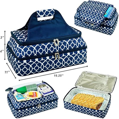 Casserole Dish Carrier, Casserole Carrier, Foil Insulation, Picnic Backpack, Food Carrier, Outdoor Trellis, Food Storage Containers, Storage Containers, Bag Pattern