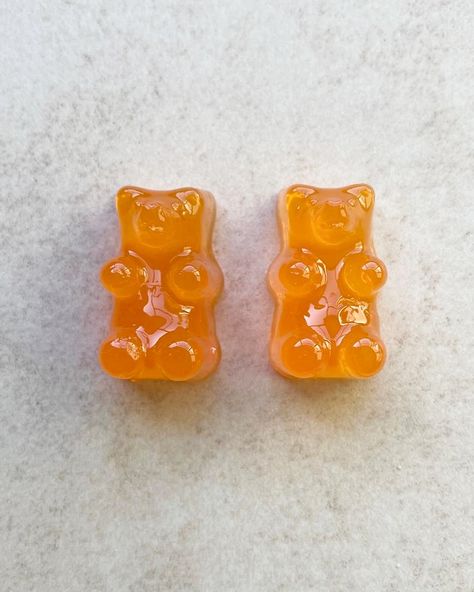 Just some orange gummy bears #handmade #gummybears #haribo #sweets #sweettooth #candylover #notrealfood #fakefood #giantfood Orange Gummy Bears, Haribo Sweets, Giant Food, Fake Food, Gummy Bears, Christmas 2024, Creative Process, Pantry, Sweet Tooth