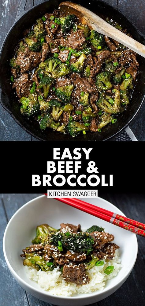 Healthy Beef And Broccoli, Chinese Beef And Broccoli, Beef And Broccoli Recipe, Steak And Broccoli, Easy Beef And Broccoli, Beef Broccoli, Raw Broccoli, Healthy Beef, Broccoli Recipe