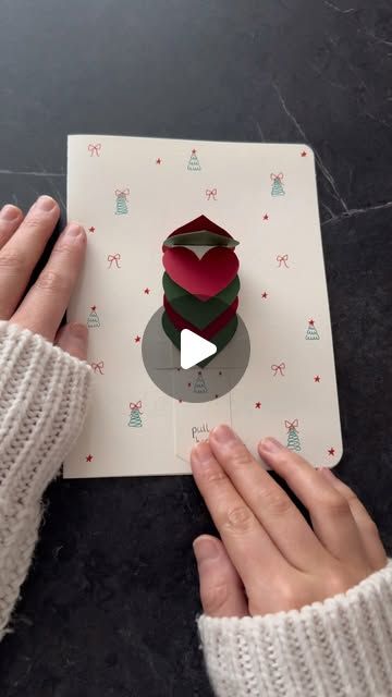 Waterfall Card, Diy Waterfall, Ideas To Sell, Christmas Inspo, Instagram Diy, Dollar Tree Diy, Diy Cards, Christmas Card, Christmas Diy