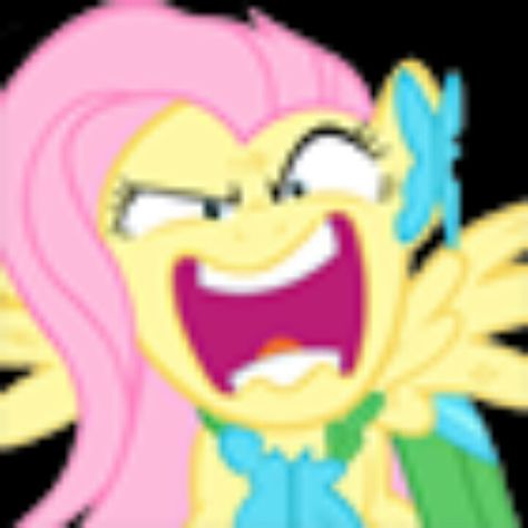 Fluttershy Icon, Mlp Funny, Tiny Horses, 2000s Art, My Lil Pony, Mysterious Girl, Weird Images, Mlp Pony, Face Reveal