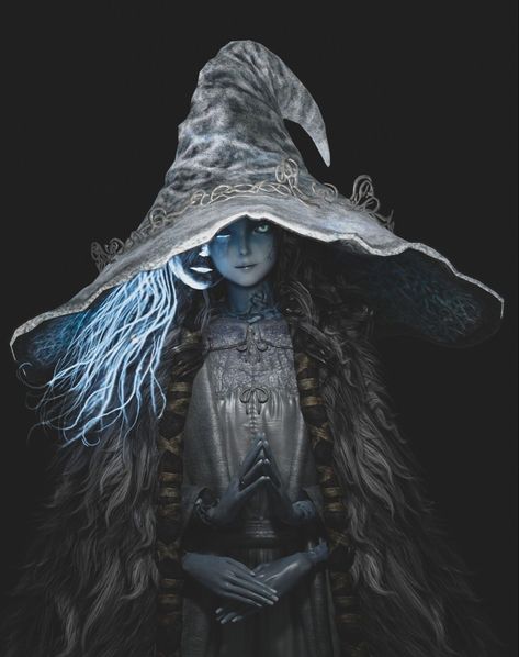 Ranni The Witch, Witch Characters, Soul Game, Horror Video Games, Dark Souls Art, Witches Hat, Dark Soul, Elden Ring, Soul Art