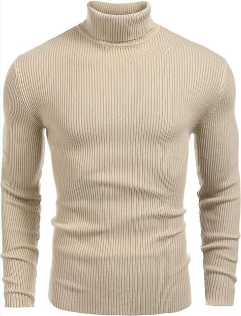 Turtle Neck Shirts, Men's Workwear, Neckline Slimmer, Casual Pullover Sweater, Casual Turtleneck, Mens Turtleneck, Slim Fit Sweater, Men's Hairstyles, Fitted Turtleneck