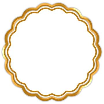 Aesthetic Shapes Png, Golden Circle Frame, Frames Aesthetic, Round Banner, Golden Decoration, Round Png, Frames Design Graphic, Frames Design, Text Frame