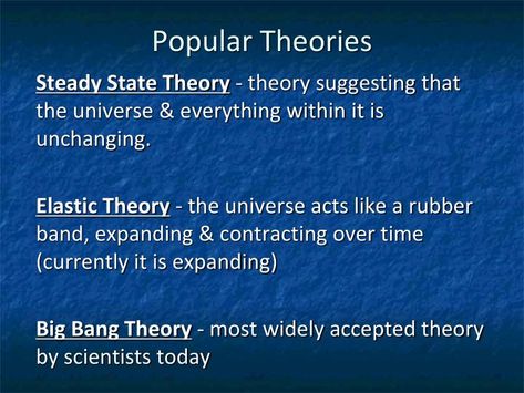 PPT - Theory on the Formation of the Universe PowerPoint Presentation, free download - ID:4707317 Steady State Theory, Fire Truck Siren, Edwin Hubble, Theories About The Universe, Cosmic Microwave Background, Visible Spectrum, Visible Light, Natural Phenomena, Rubber Band