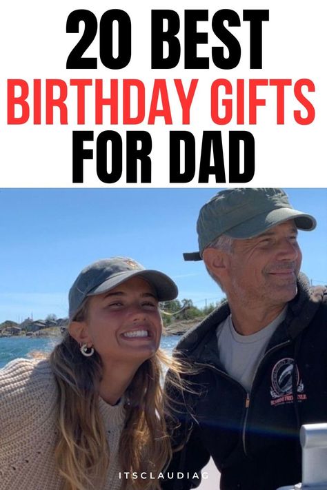 20 BIRTHDAY GIFT IDEAS FOR DAD HE'S GUARANTEED TO LOVE #fathersday #giftideas #fathersdaygifts #fathersdaycrafts. https://whispers-in-the-wind.com/fathers-day-2024-unique-gift-ideas-to-say-thanks-dad/?-794 20 Birthday Gift Ideas, Birthday Gift Ideas For Dad, Gifts For Dad From Daughter, Fathers Day Gift Basket, Fathersday Crafts, Birthday Gifts For Dad, 20 Birthday, Pimples Under The Skin, Gift Ideas For Dad