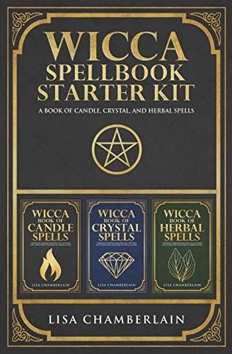 Wicca Spellbook Starter Kit: A Book of Candle, Crystal, and Herbal Spells (Wicca Starter Kit Series) by Lisa Chamberlain Herbal Spells, Moon Celebrations, Wicca Candles, Pagan Spells, John Ashton, Visible Light Spectrum, Spells For Beginners, John Kerry, Wicca Witchcraft