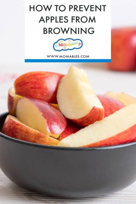 Keep Apples From Browning, Preserving Apples, Slushie Recipe, The Lunchbox, Baking Basics, Healthy School Lunches, Fun Lunch, Fruit Cups, Apple Fruit