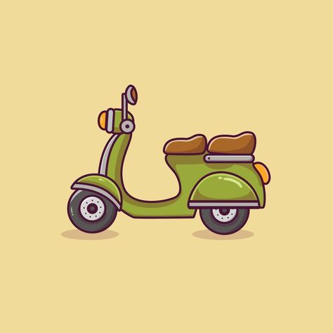 scooter cartoon vector Cartoon Scooter, Cartoon Images, Vector Art, Vision Board, Vector Free, Flash, Royalty Free, For Free, Clip Art