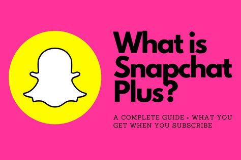 Snapchat Plus: What It Is & How It Works Snapchat Users, About Snapchat, Social Media Network, Mobile Technology, Messaging App, New Backgrounds, Best Friends Forever, Social Platform, Friends Forever