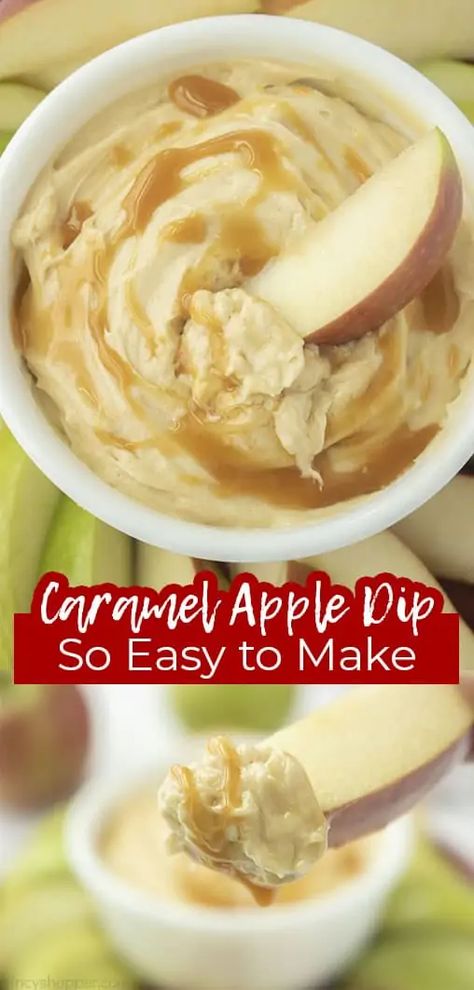 Caramel Apple Dip Recipe, Apple Dip Recipe, Easy Fruit Dip, Dessert Dip Recipes, Easy Fruit Salad Recipes, Caramel Apples Homemade, Dessert Dip, Caramel Apple Dip, Apple Snacks