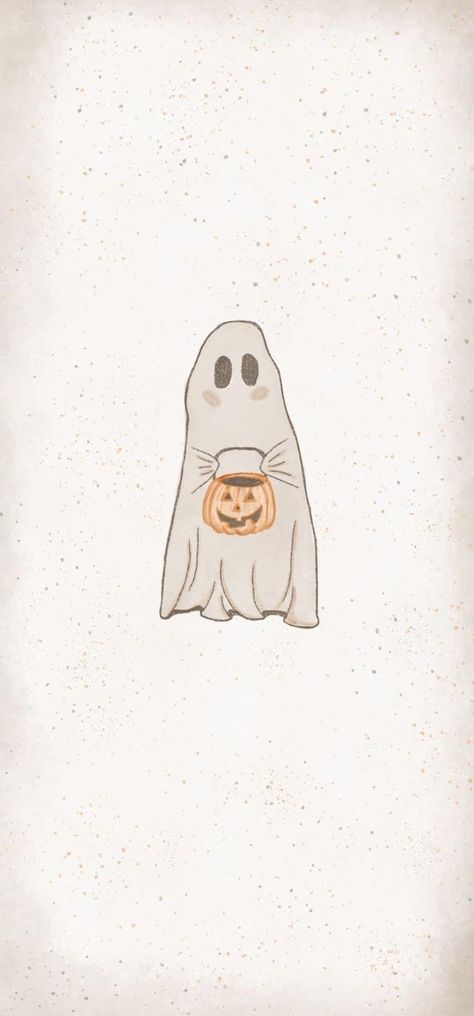 White Halloween Background, Cute Ghost Wallpaper, Background Ghost, Middle Finger Wallpaper, Autumn Phone Wallpaper, Halloween Wallpaper Iphone Backgrounds, Minimalist Halloween, Fall Wallpapers, Halloween Wallpapers