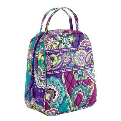 Lunch Bunch Bag | @giftryapp Trendy Multicolor Lunch Bag For Travel, Vera Bradley Lunch Bags, Vera Bradley Patterns, Mini Mochila, Cute Bags, Vera Bradley Bags, Vera Bradley Backpack, Lunch Bag, Paisley Print