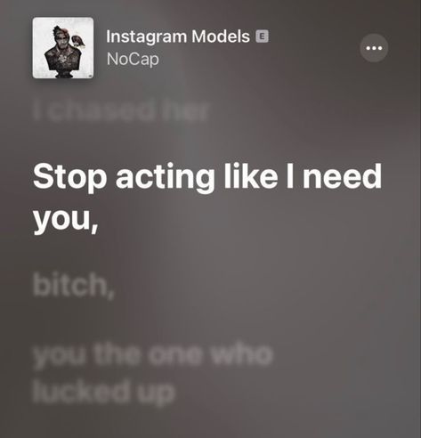 Replied To Your Story, Rap Song Quotes, Relatable Lyrics, Insta Quotes, Rapper Quotes, Rap Quotes, Rap Lyrics Quotes, Meaningful Lyrics, Serious Quotes