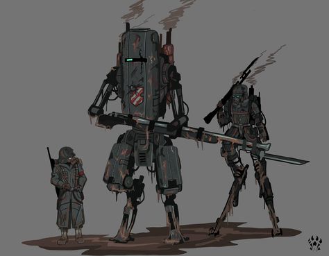 Iron Harvest German mechanized infantry. by https://www.deviantart.com/wolfdog-artcorner on @DeviantArt Iron Harvest, Mech Concept, Constructive Feedback, Its Coming, Armor Design, Survival Supplies, Eye Eye, Arte Cyberpunk, Robots Concept