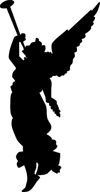 Free Image on Pixabay - Angel, Trumpet, Herald, Silhouette Christmas Silhouettes, Music Silhouette, Angel Silhouette, Christmas Angel Crafts, Angel Trumpet, Wooden Roses, Christmas Musical, Silhouette Template, Stencil Ideas