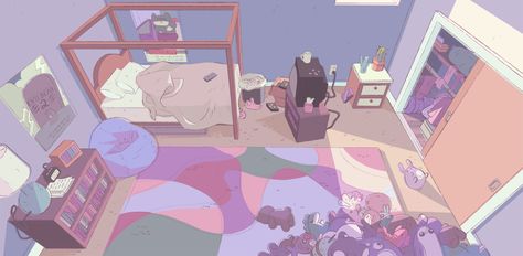 steven universe aesthetics : Photo Steven Universe Background, Crystal Gems Steven Universe, Song Art, Episode Backgrounds, Bg Design, Color Script, Background Drawing, Universe Art, Animation Background