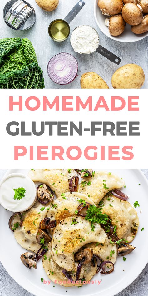 Recipes For Dinner Gluten Free, Gluten Free Pierogi Recipe, Gluten Free Pierogies, Gluten Free Perogies, Polish Dumplings, Dinner Gluten Free, Pierogi Recipe, Gluten Free Vegetarian Recipes, Recipe Gluten Free