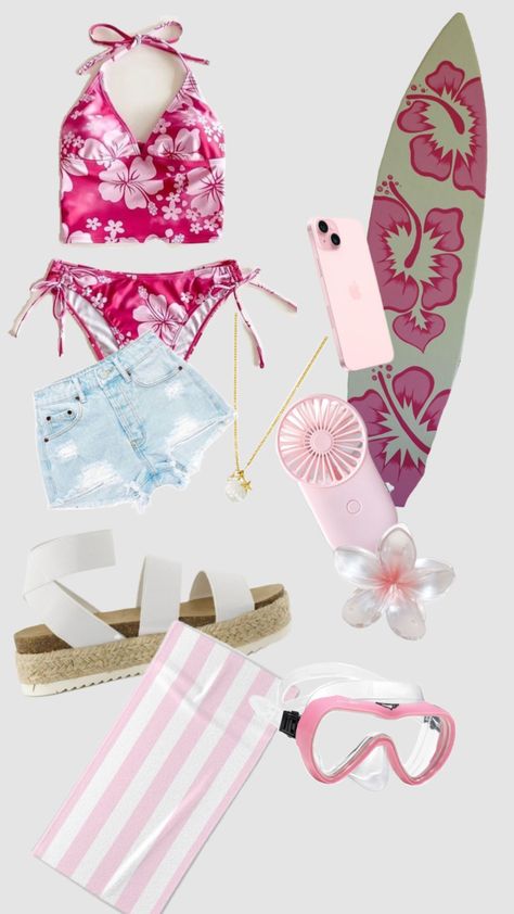 Pink swim suit outfit! #preppy #blowup #viral Outfit Preppy, Suit Outfit, Pink Swim, Pink Swimsuit, Swim Suit, Swimming, Pink