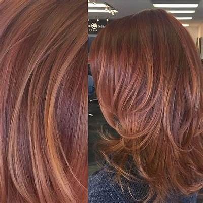 Red Hair Color With Highlights, Copper Red Hair Color, Toned Balayage, Hair Color With Highlights, Red Hair With Blonde, Color With Highlights, Blond Highlights, Red Hair With Blonde Highlights, Hair With Blonde Highlights