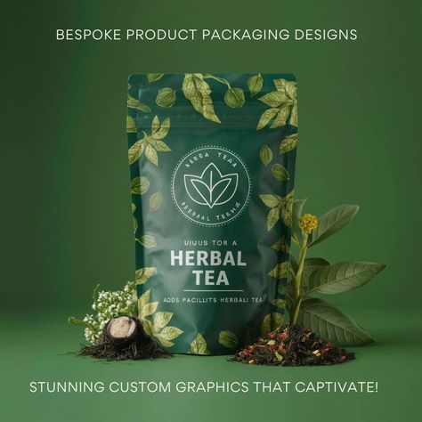 Unlock the potential of your product with stunning packaging designs from Graphicc.in. Our team specializes in creating designs that captivate and connect with your audience. Make your brand unforgettable with packaging designs that speak volumes. Contact us on +91 86578 50012 #branding #design #packagingdesign #stunning #graphicdesign Standing Pouch, Packaging Designs, Coffee Packaging, Custom Graphics, Package Design, Herbal Tea, Packaging Design, Contact Us, Coffee Tea