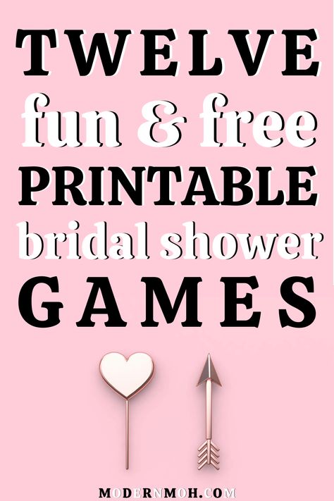 Wedding Shower Games Free, Bridal Shower Games Free Printables, Free Printable Bridal Shower Games, Free Bridal Shower Games, Wedding Shower Activities, Bridal Shower Games Prizes, High Tea Wedding, Bridal Shower Bingo, Bridal Shower Gifts For Bride