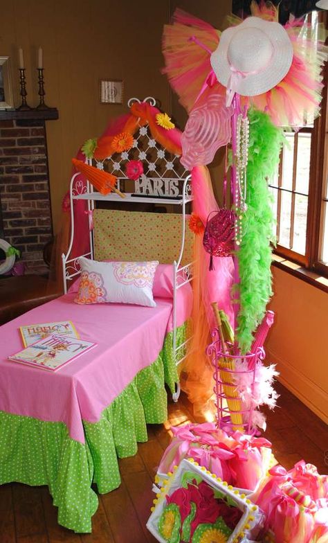 Fancy Nancy Inspired Soiree Birthday Party Ideas | Photo 14 of 16 | Catch My Party Creative Headboards, Nancy Photo, Over The Toilet Shelf, Birthday Fancy, Fancy Nancy Party, Toilet Shelf, Creative Headboard, Repurposing Ideas, Over The Toilet