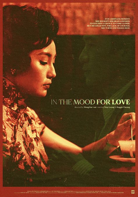 IN THE MOOD FOR LOVE (2000) poster by Gokaiju 2000 Poster, Mr Chow, In The Mood For Love, Mood For Love, Film Poster Design, Septième Art, Movie Poster Wall, Graphic Poster Art, Movie Posters Design