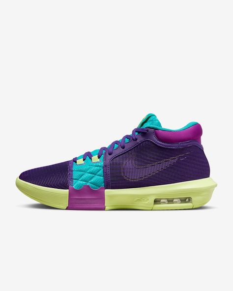 LeBron Witness 8 Basketball Shoes. Nike.com Cactus Light, Basketball Shoes Nike, Lebron James Shoes, Lemon Twist, Yoga Dance, Shoe Inspo, Fresh Kicks, Nike Fashion, Sport Football