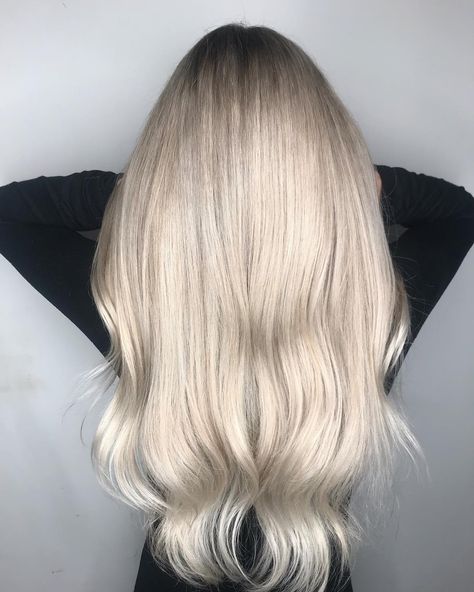 No one is perfect, but this hair is 👌🏾 @schwarzkopfpro #whiteblonde #ashblonde #blondebalayage #balayage #vancouverhairstylist #yvr #white #ashblondehair White Blonde Balayage, Balayage Asian, Platinum Ombre, Platinum Balayage, Balayage Hair Brunette With Blonde, Silver Balayage, Balayage Asian Hair, Balayage Ash, Ashy Blonde Balayage