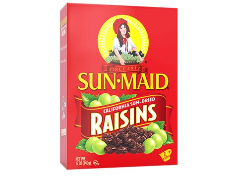 Sun-Maid Featured Products Dried Raisins, Trail Mix Recipes, California Raisins, Fruit Serving, Oatmeal Raisin Cookies, Oatmeal Cookies, Sun Dried, Favorite Desserts, Dried Fruit