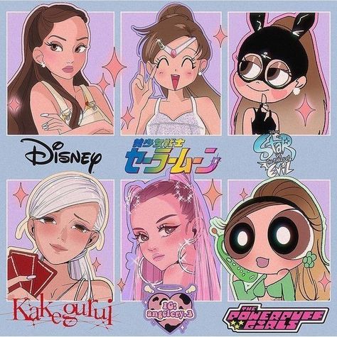 Ariana Grande Anime, Ariana Grande Album, Ariana Grande Drawings, Art Style Challenge, Ariana Grande Fans, Ariana Grande Cute, Kpop Drawings, Dessin Adorable, Cute Art Styles