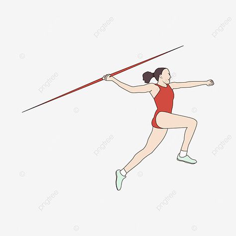 female javelin throwing demonstration illustration with passion Demonstration Illustration, Javelin Throwing, Passion Illustration, Javelin Throw, Woman Drawing, Hd Images, Png Clipart, Free Png, Vector Graphics