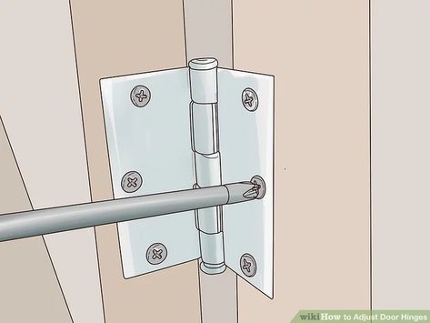 How To Hang A Door With Hinges, Door Frame Repair, Interior Door Installation, Cottage Doors, Installing Exterior Door, Interior Door Hinges, Types Of Hinges, Door Hinge Repair, Vertical Doors