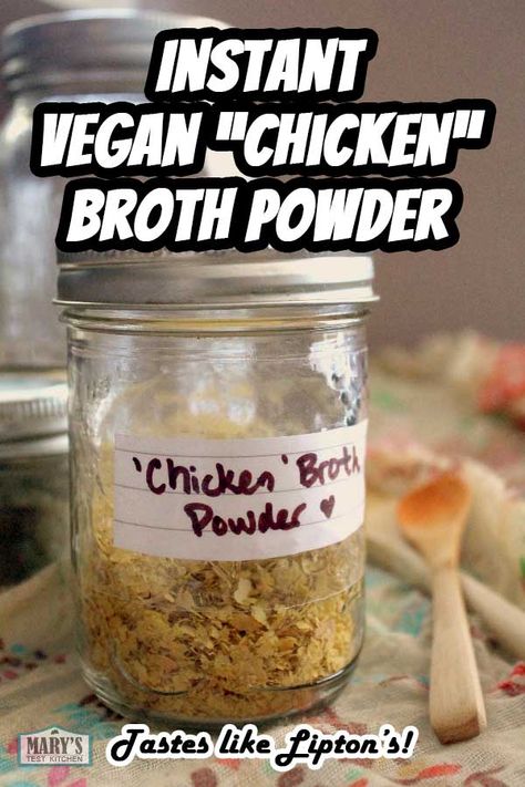 Recession Meals, Vegan Seasonings, Vegan Chicken Broth, Vegan Basics, Chicken Broth Recipes, Vegetarian Gravy, Vegan Fried Chicken, Western Dishes, Lazy Vegan