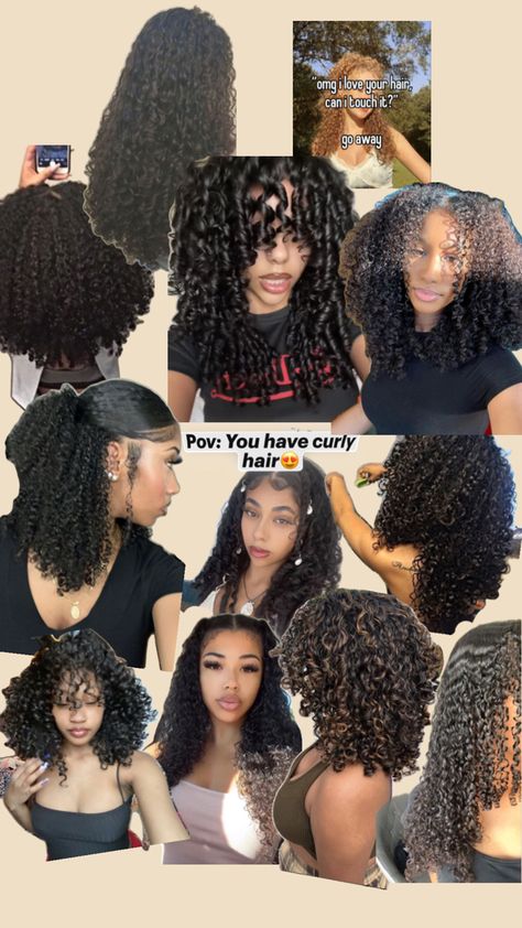 Like for more pins 💋 Curly 3c Hairstyles, 3c Hairstyles, Curly 3c, Curly Braided Hairstyles, Quick Curly Hairstyles, Bold Women, Curly Hair Care Routine, Shaving Your Head, Short Box Braids Hairstyles