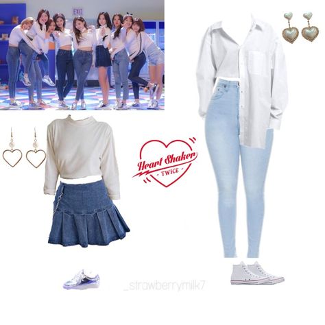 Inspired by Twice Twice Inspired Outfits For Concert, Twice Outfits Inspired, Twice Inspired Outfits, Nct Concert, Inspired Outfits, Kpop Outfits, Concert Outfit, Cute Fashion, Singers