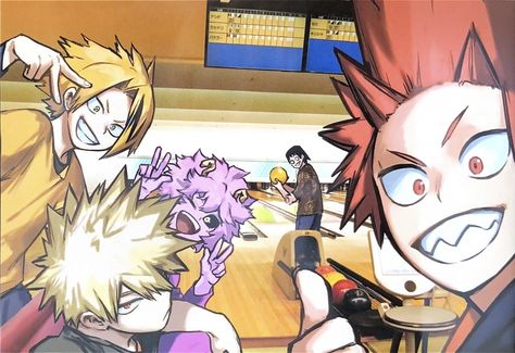 Mina And Kirishima, Bowling, On Twitter, Twitter, Pins