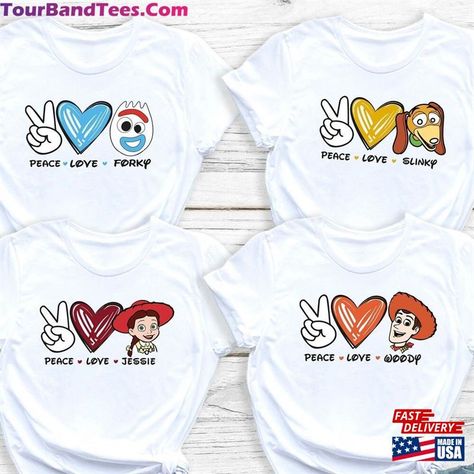 Disney Toy Story Gift Shirt Characters Friend Trip Unisex Sweatshirt Check more at https://tourbandtees.com/product/disney-toy-story-gift-shirt-characters-friend-trip-unisex-sweatshirt/ Toy Story Mom Shirt, Friend Trip, Toy Story Gifts, 2023 Ideas, Tee Ideas, Disney Tee, Baby E, Family Shirts Matching, Disney Tees