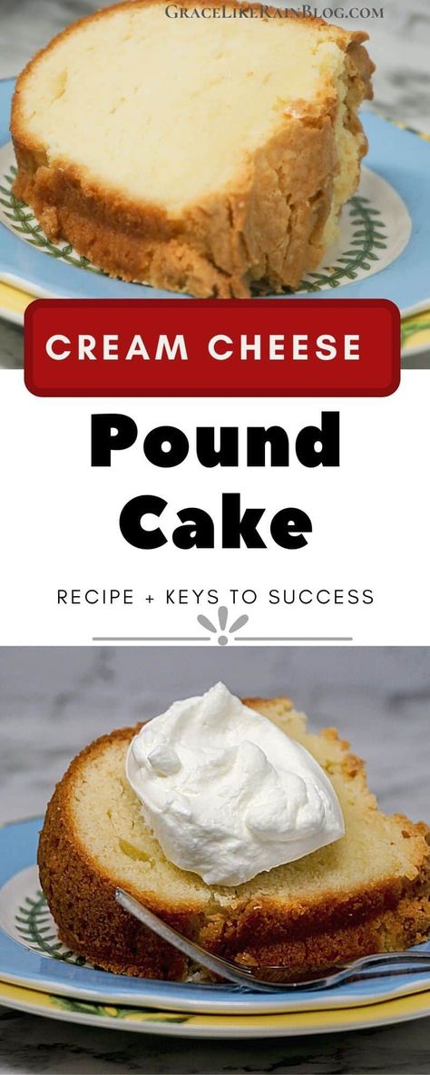 Cream Cheese Pound Cake is a moist and buttery cake made with a pound each of butter, sugar, eggs, and flour. You'll love the tender texture of this pound cake. Everybody should have a fantastic go-to pound cake recipe and this is the one! Cake Recipe Using Cake Flour, Stovetop Appetizers, Cake Flour Recipe, Pond Cake, Cream Cheese Pound Cake Recipe, Southern Pound Cake, Butter Pound Cake, Almond Pound Cakes, Cheese Pound Cake