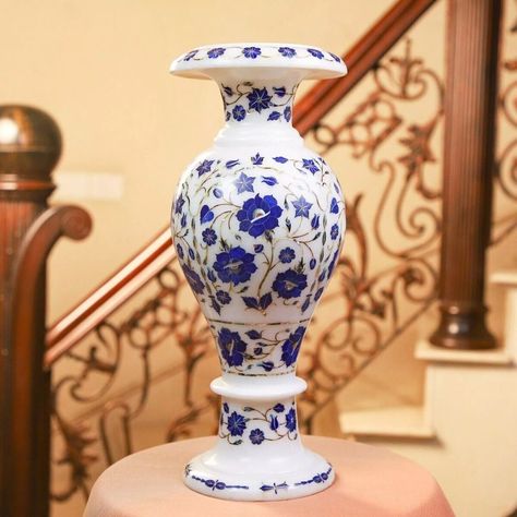 Elevate your home decor with this exquisite Inlay Marble Flower Vase! Handmade with gemstones, this special edition vase is a true work of art 🌺✨ #MarbleVase #HandmadeDecor #Gemstones #HomeAccents #ArtDeco #Marble #Outdoor #Indoor #Marbled #Vase #Gemstones #Flower #Handmade https://ebay.us/BP2V4s Work Decor, Marble Vase, Vase Handmade, Flower Handmade, Marble Inlay, Outdoor Indoor, Flower Vase, Handmade Decorations, Flower Vases