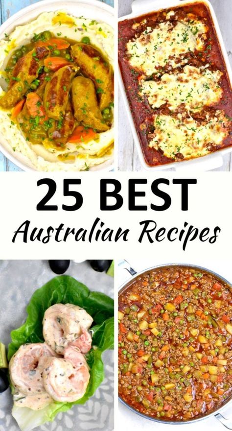 Australian recipes pin. Aussie Dinner Recipes, Australian Cuisine Recipes, Master Chef Australia Recipes, Australian Bbq Food, Australian Side Dishes, Authentic Australian Recipes, Australian Dinner Recipes, Australian Recipes Traditional, European Dinner Recipes